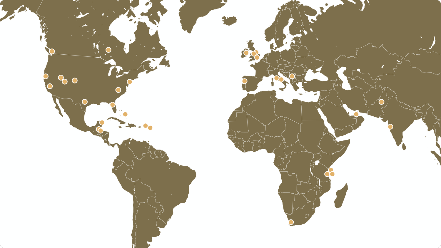 Proven partners project map